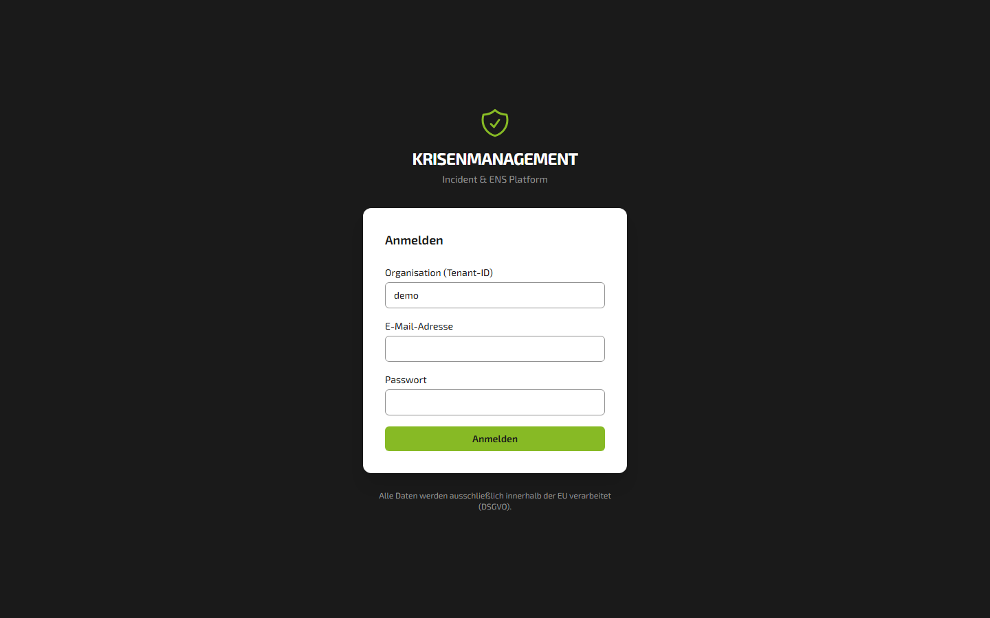 Krisenmanagement, das automatisch funktioniert, wenn es drauf ankommt