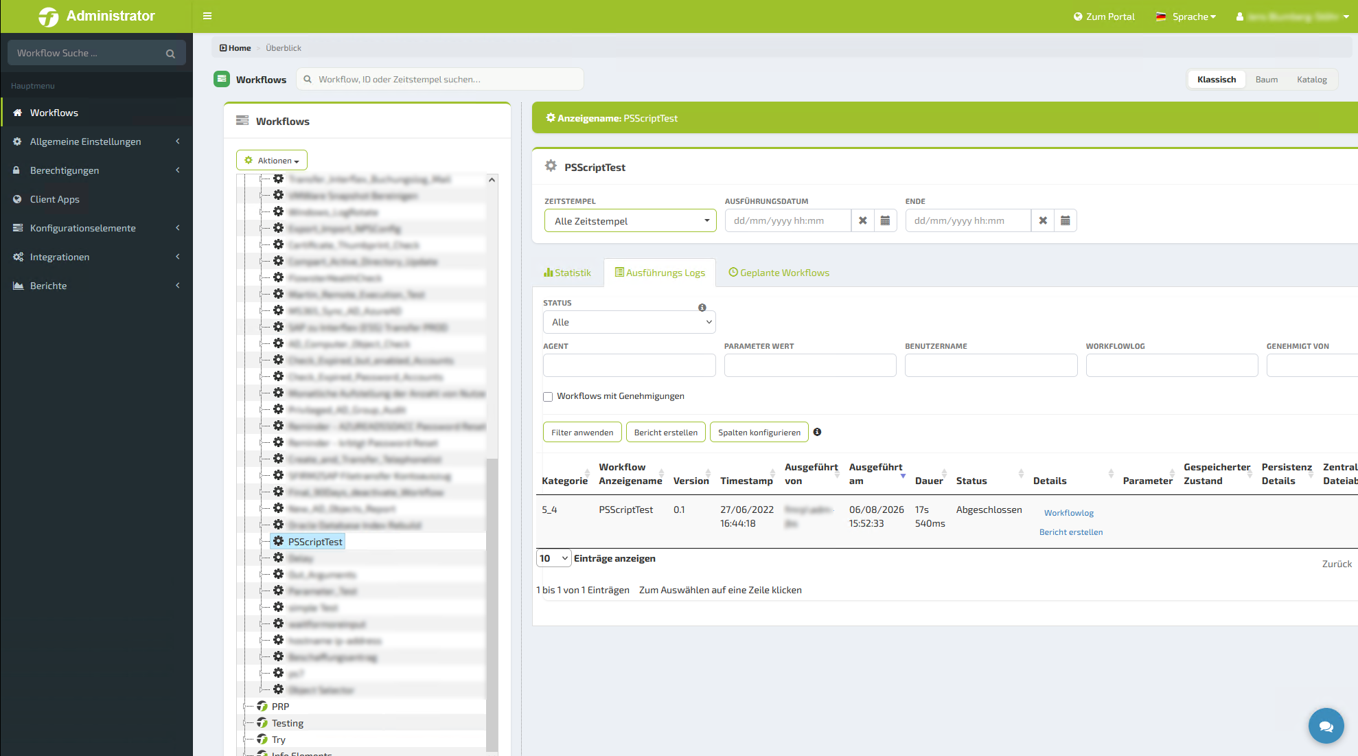 FLOWSTER Screenshot: Build the process