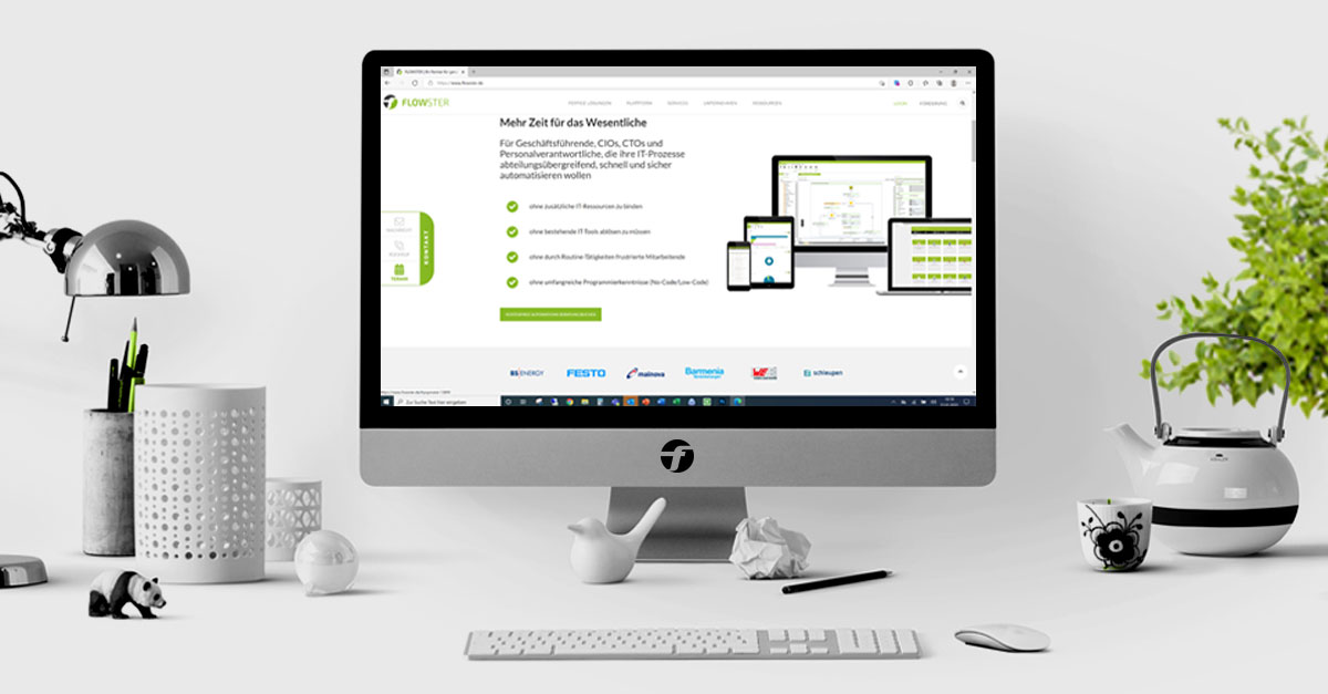 FLOWSTER Website: Fresh Design and Added Value for Customers