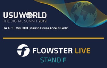 FLOWSTER Solutions live @ USU World 2019
