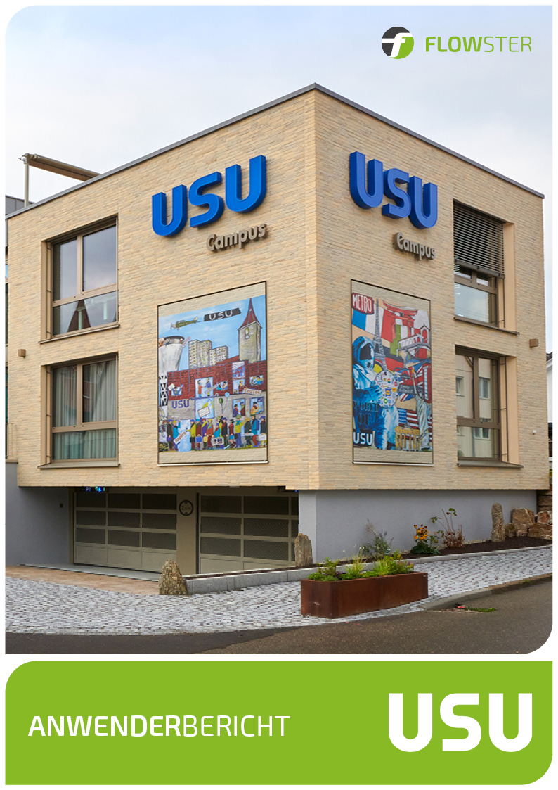 Efficient IT Workflows with USU and FLOWSTER